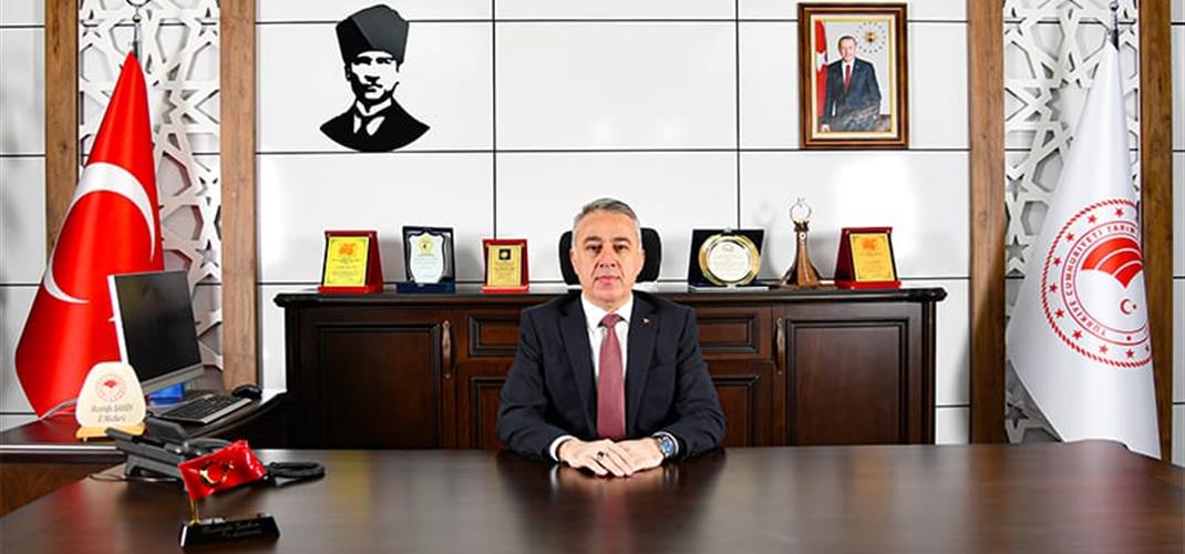 İl Müdürü Mustafa ŞAHİN'İn Veda Mesajı